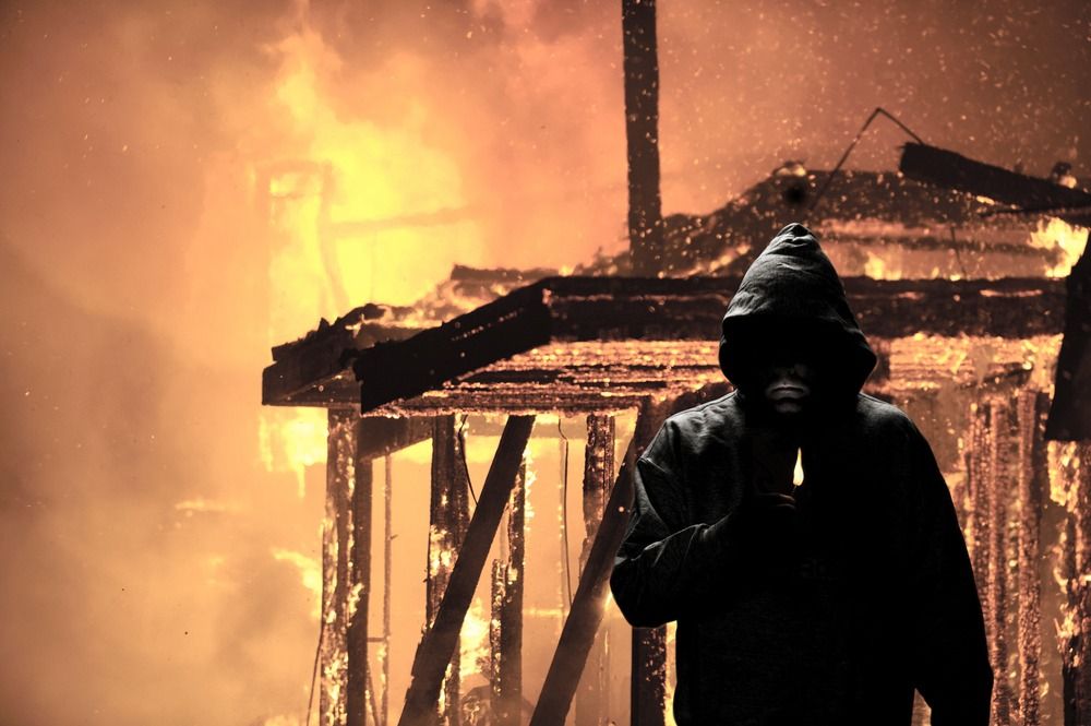 아파트 쓰레기 소각장에 담배꽁초를 버렸다가 큰 화재가 난 사건