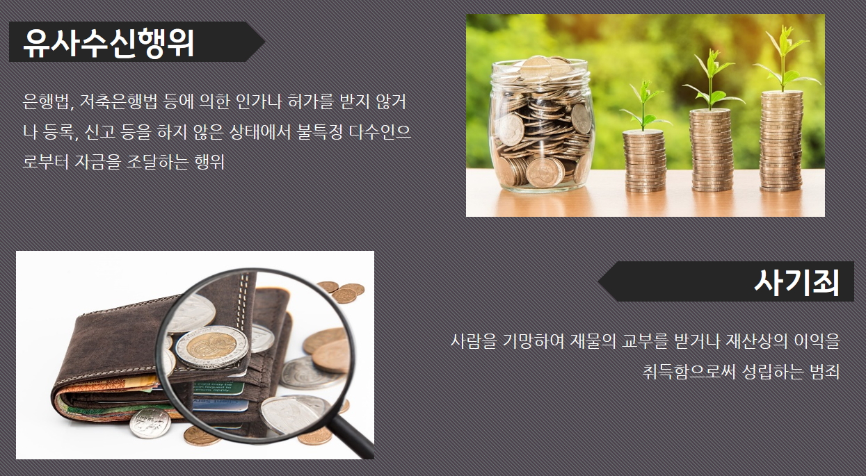 유사수신 모집책을 고소하여 기소된 사안 | 로톡